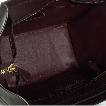 Celine Smooth Calfskin Mini Tri-Color Luggage Black 5 of 8