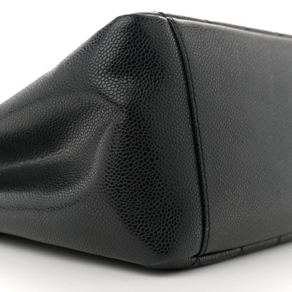 Chanel Caviar Quilted Grand Shopping Tote GST Black 9 of 11