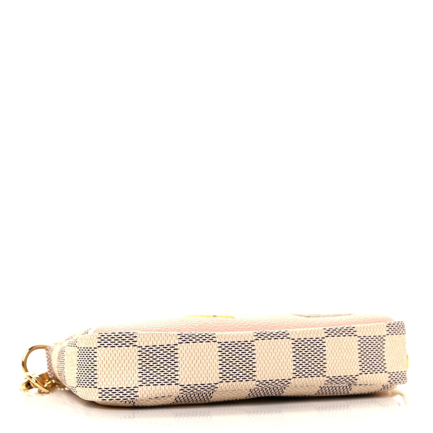 Louis Vuitton Damier Azur 2018 Christmas Animation Mini Pochette Accessories 4 of 10