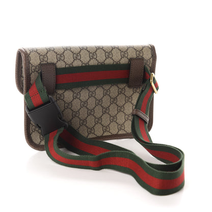 Gucci GG Supreme Monogram Neo Vintage Web Belt Bag Brown 3 of 10