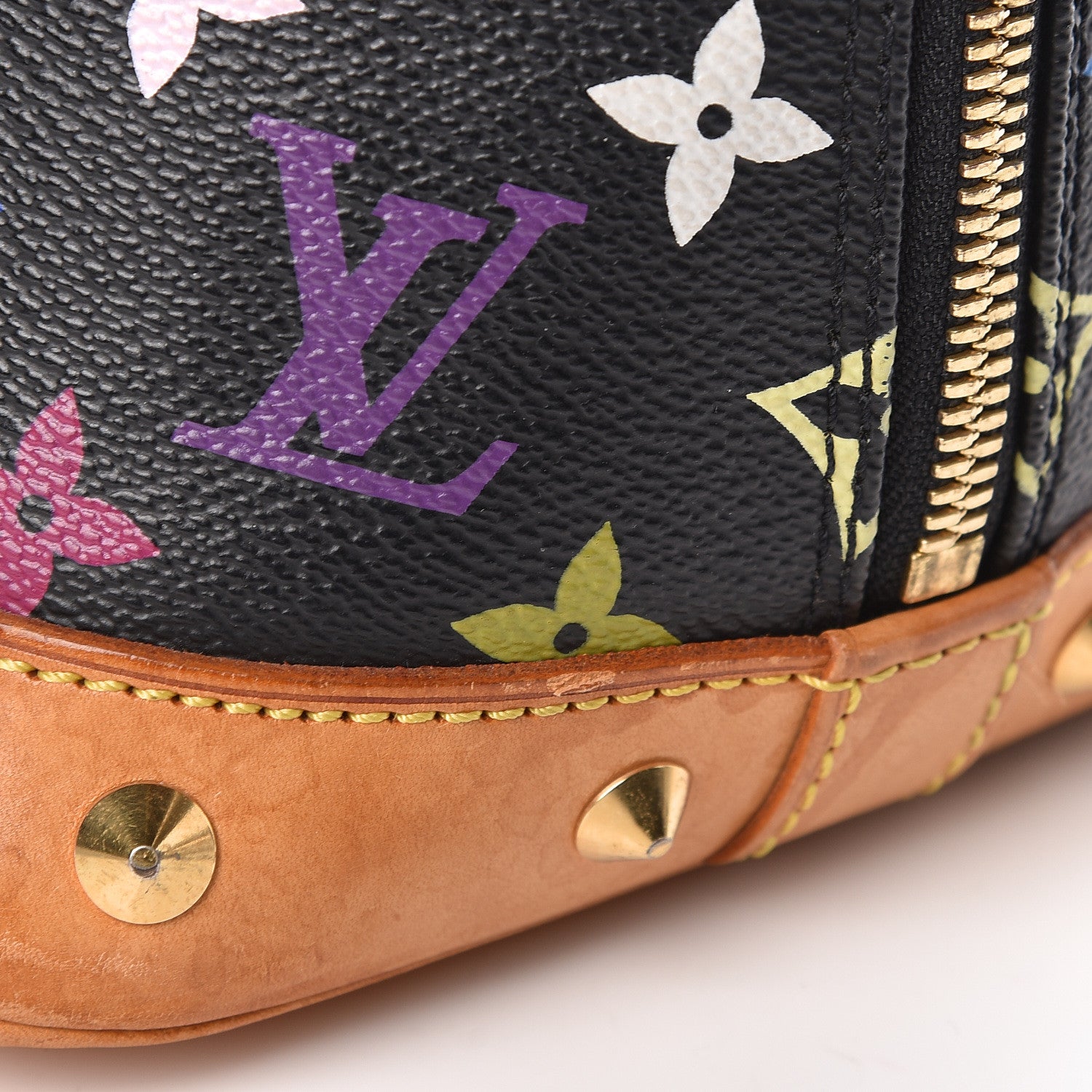 Louis Vuitton Monogram Multicolor Alma Black 20 of 20