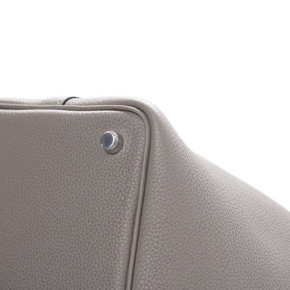 Hermes Taurillon Clemence Picotin Lock 18 PM Etain 11 of 12