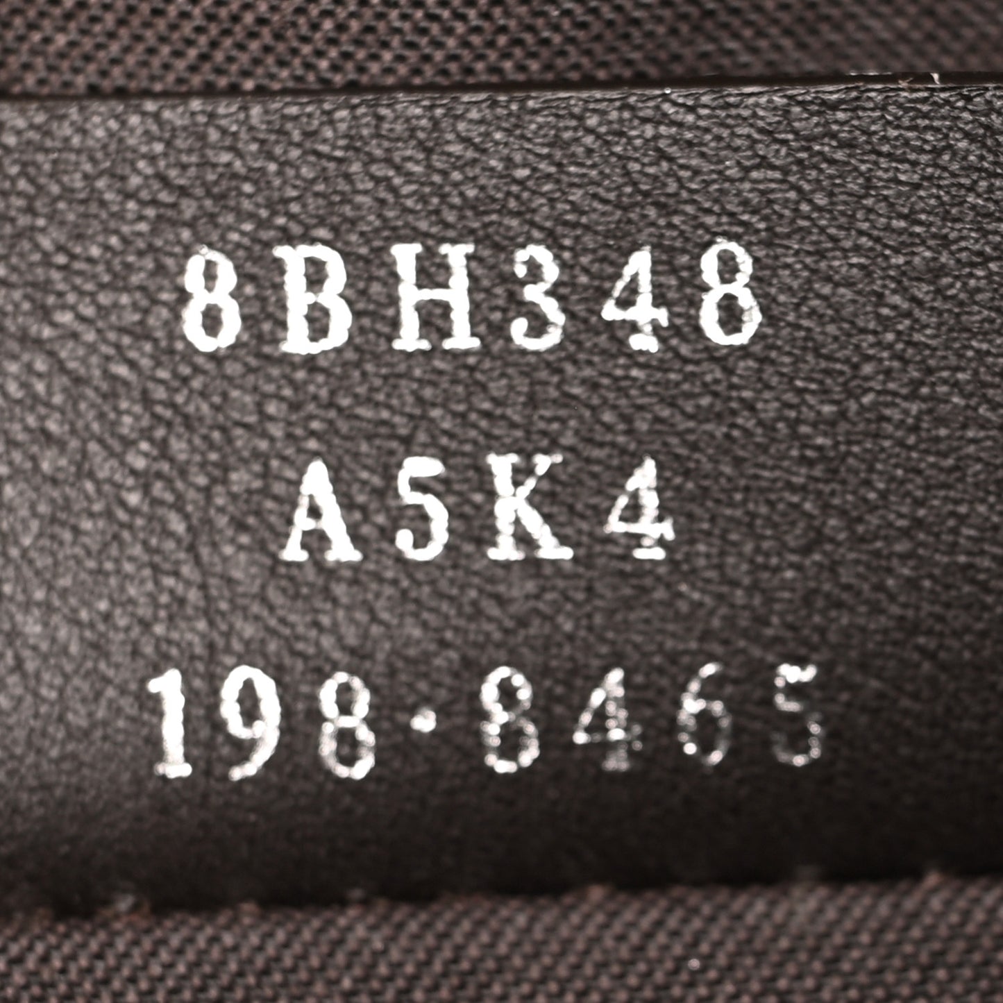 Glazed Fabric Vitello Century FF 1974 Stamp Patch Shopping Tote Mogano Panna Black