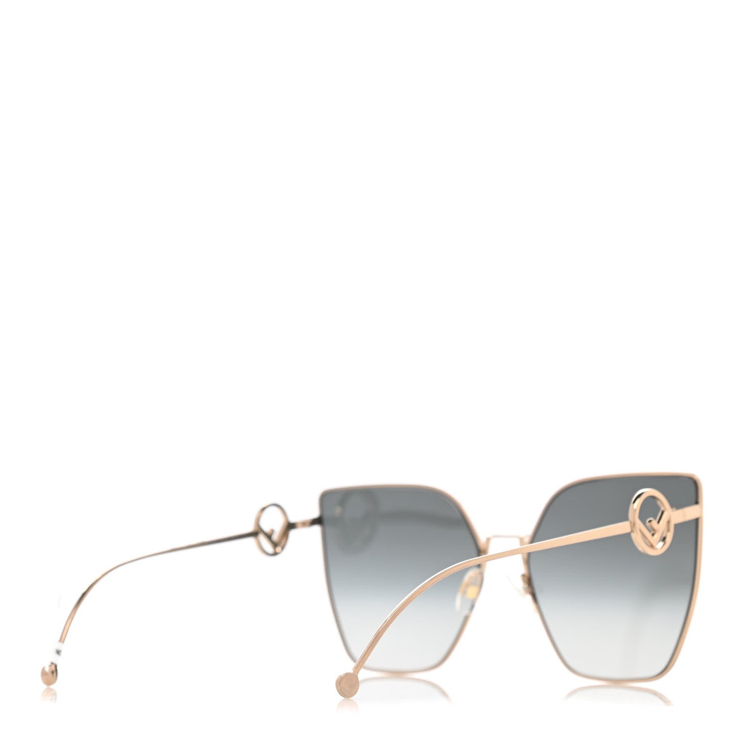 Metal F is Fendi Sunglasses FF 0323/S Gold