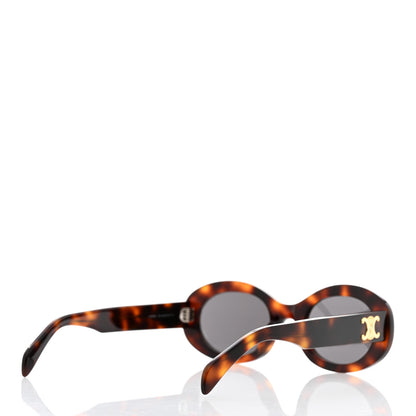 Celine Acetate Triomphe 01 Sunglasses CL 40194U Tortoise 4 of 7