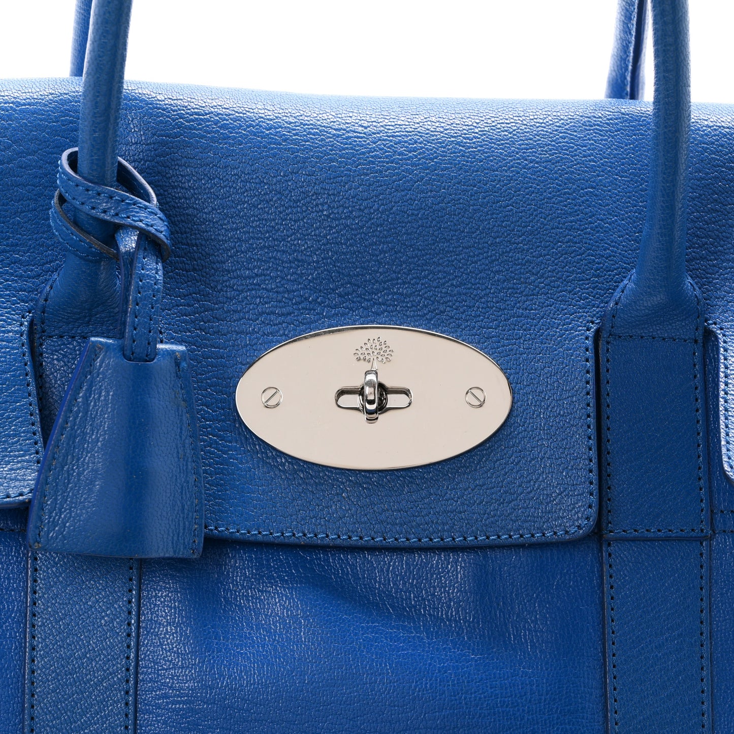 Glossy Goatskin Bayswater Bluebell Blue