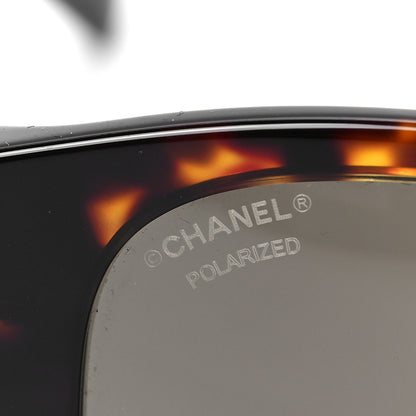 Chanel Acetate Polarized Butterfly CC Sunglasses 5412-A Tortoise 7 of 7