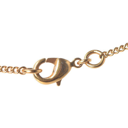 Chanel Metal CC Necklace Matte Gold 4 of 4