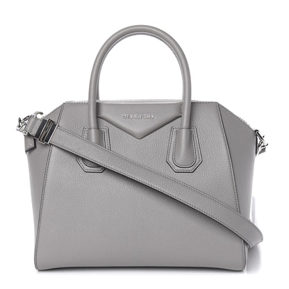 Givenchy Sugar Goatskin Small Antigona Pearl Grey 1 of 13