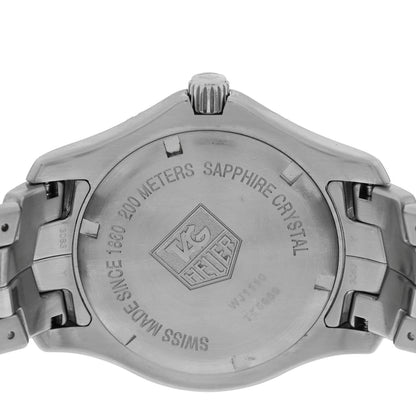 Tag Heuer Stainless Steel 38mm Link Quartz Watch Black WJ1110 4 of 5