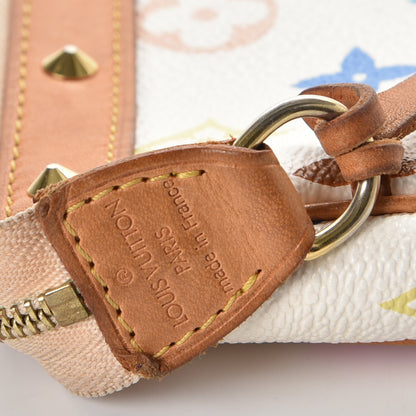 Louis Vuitton Monogram Multicolor Pochette Accessories White 6 of 12