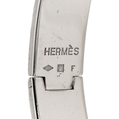 Hermes Enamel Narrow Clic Clac H Bracelet PM White 4 of 4