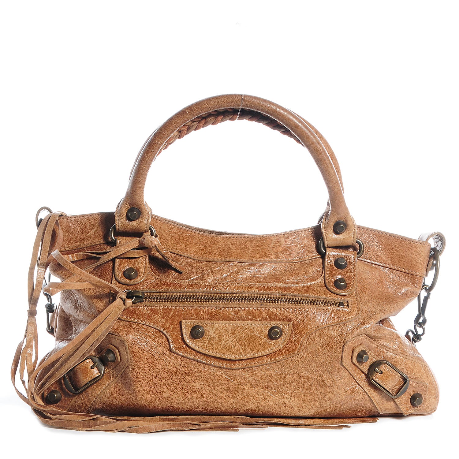 Balenciaga Chevre First Caramel 1 of 11