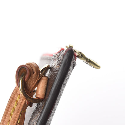 Louis Vuitton Monogram Neverfull MM GM Pochette Cherry 8 of 9