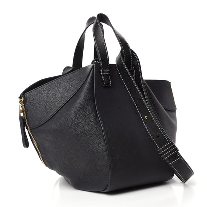 Loewe Calfskin Small Hammock Shoulder Bag Black 3 of 11