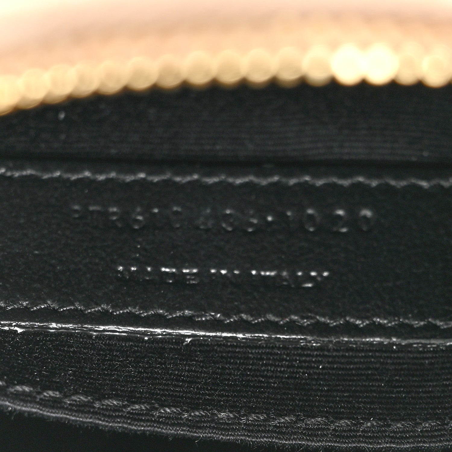Saint Laurent Grain De Poudre Matelasse Chevron Quilted Round Vinyle Camera Bag Dark Beige 7 of 9