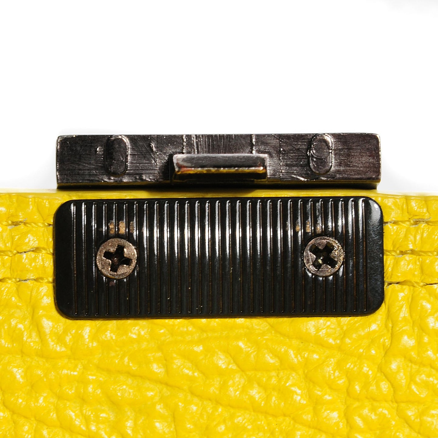 3.1 Leather Large Pashli Satchel Electric Yellow