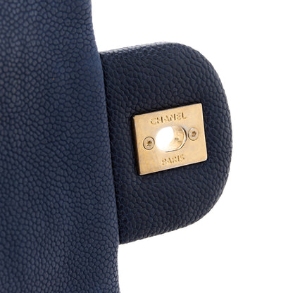 Chanel Caviar Wild Stitch Flap Navy 8 of 12