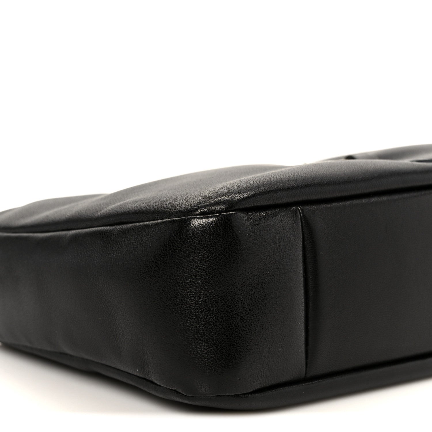 Saint Laurent Padded Lambskin Le 5 A 7 Hobo Black 9 of 10