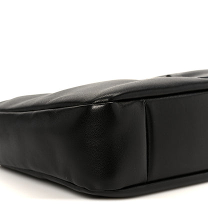 Saint Laurent Padded Lambskin Le 5 A 7 Hobo Black 9 of 10