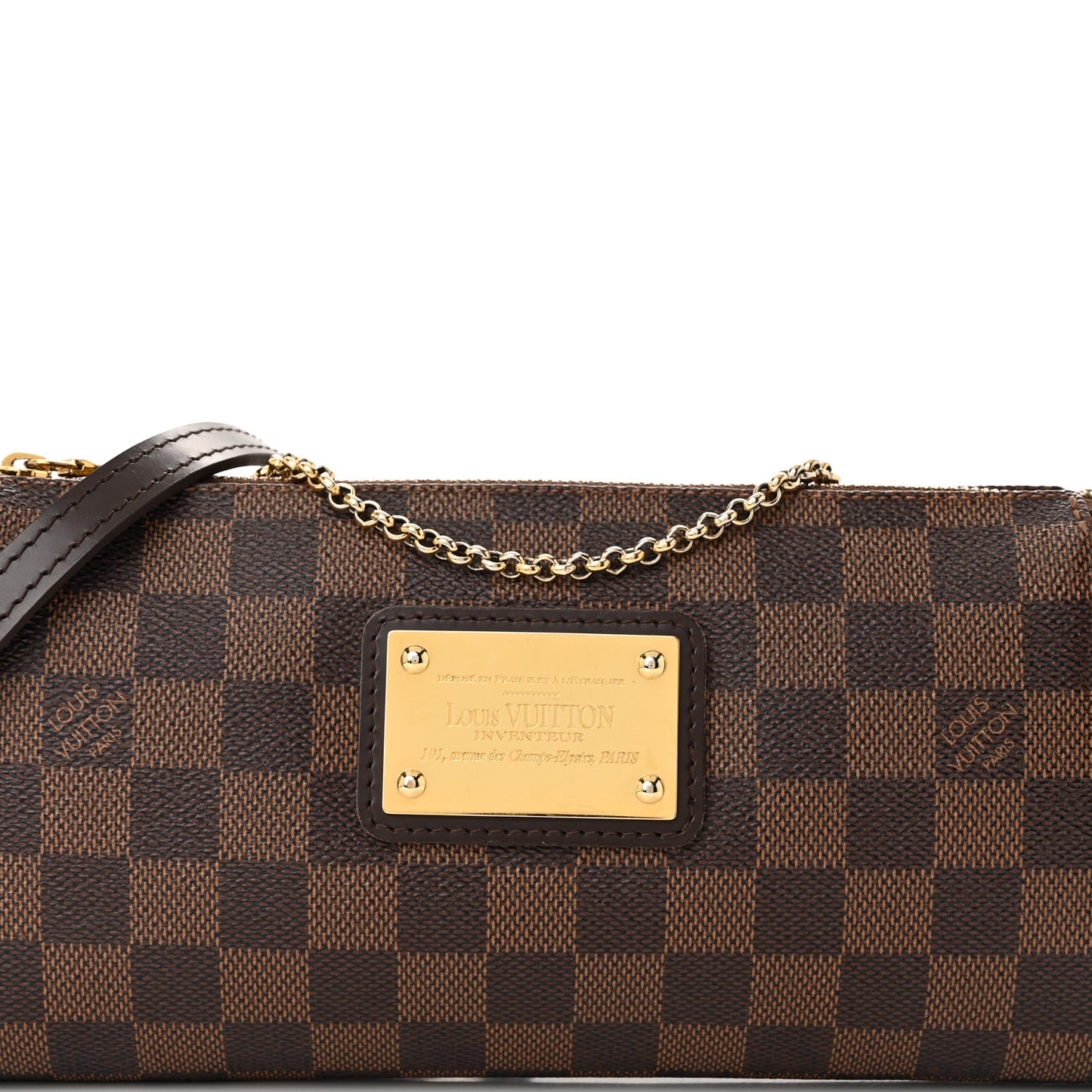 Damier Ebene Eva Clutch