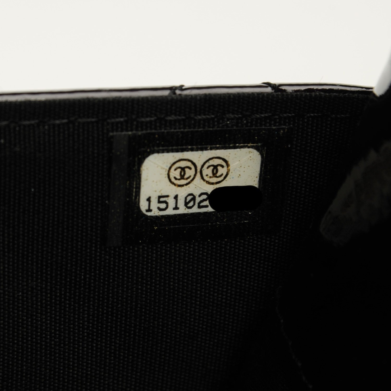 Chanel Patent Quilted Brilliant Wallet On Chain WOC Black 8 of 8