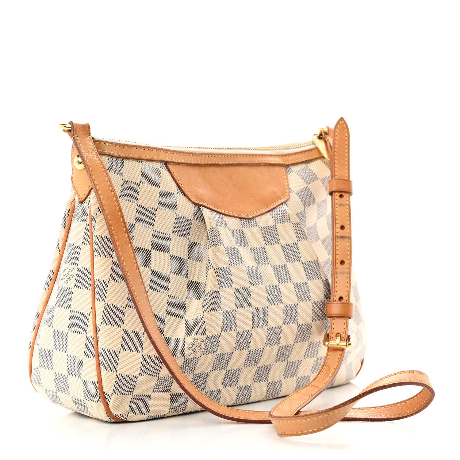 Louis Vuitton Damier Azur Siracusa PM 3 of 15