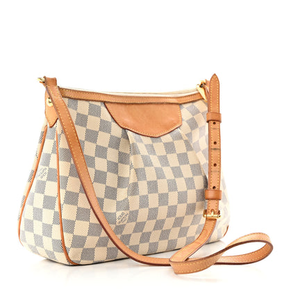 Louis Vuitton Damier Azur Siracusa PM 3 of 15