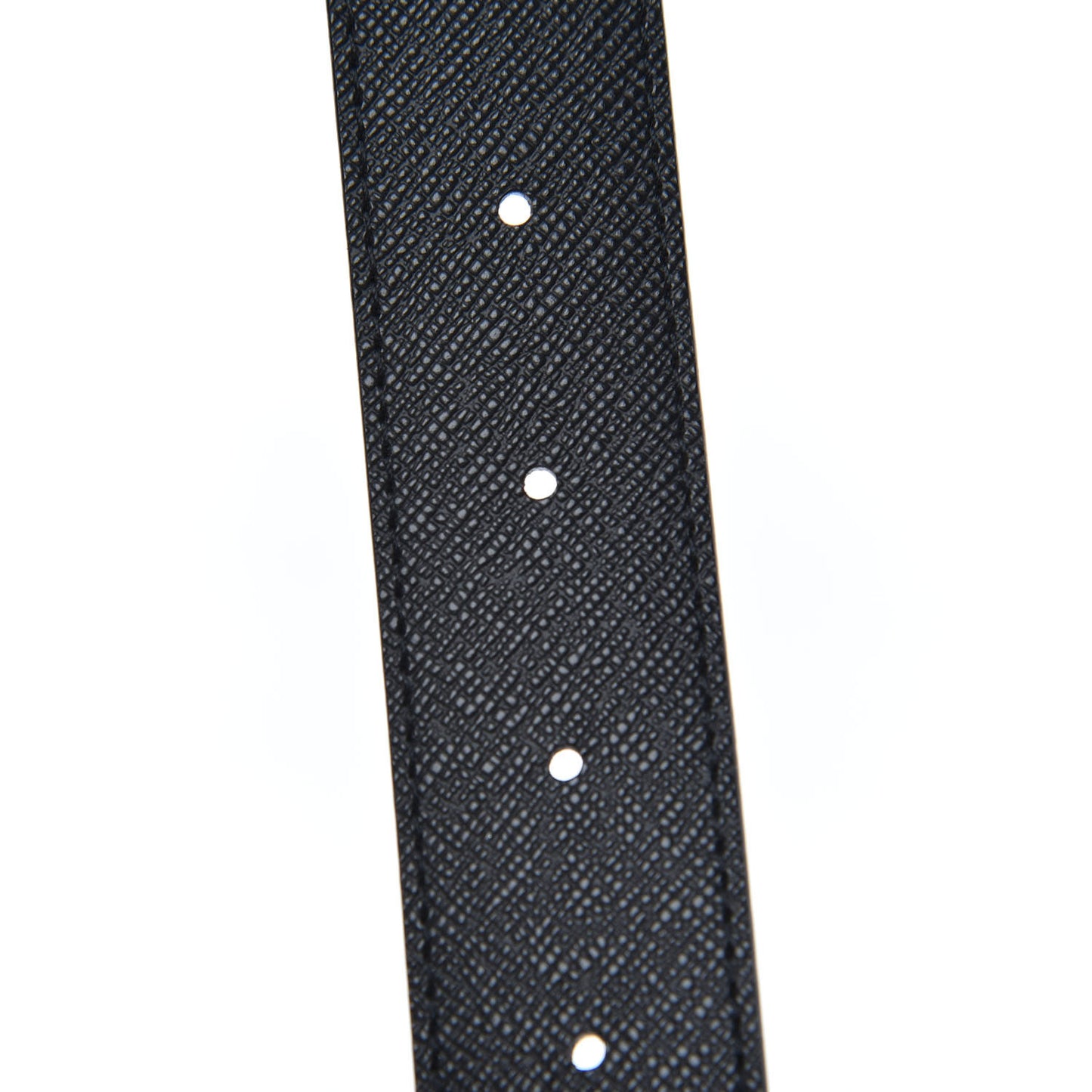 Calfskin Monogram 30mm LV Initiales Reversible Belt 90 36 Black