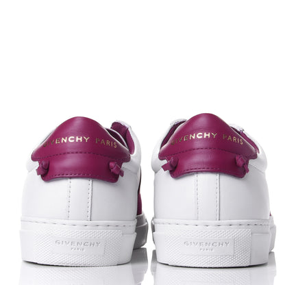 Givenchy Calfskin Band Logo Womens Urban Street Sneakers 39 Orchid Purple 6 of 11