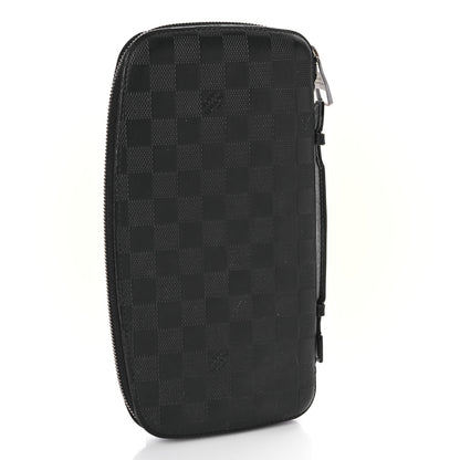 Louis Vuitton Damier Infini Atoll Wallet Onyx 3 of 10
