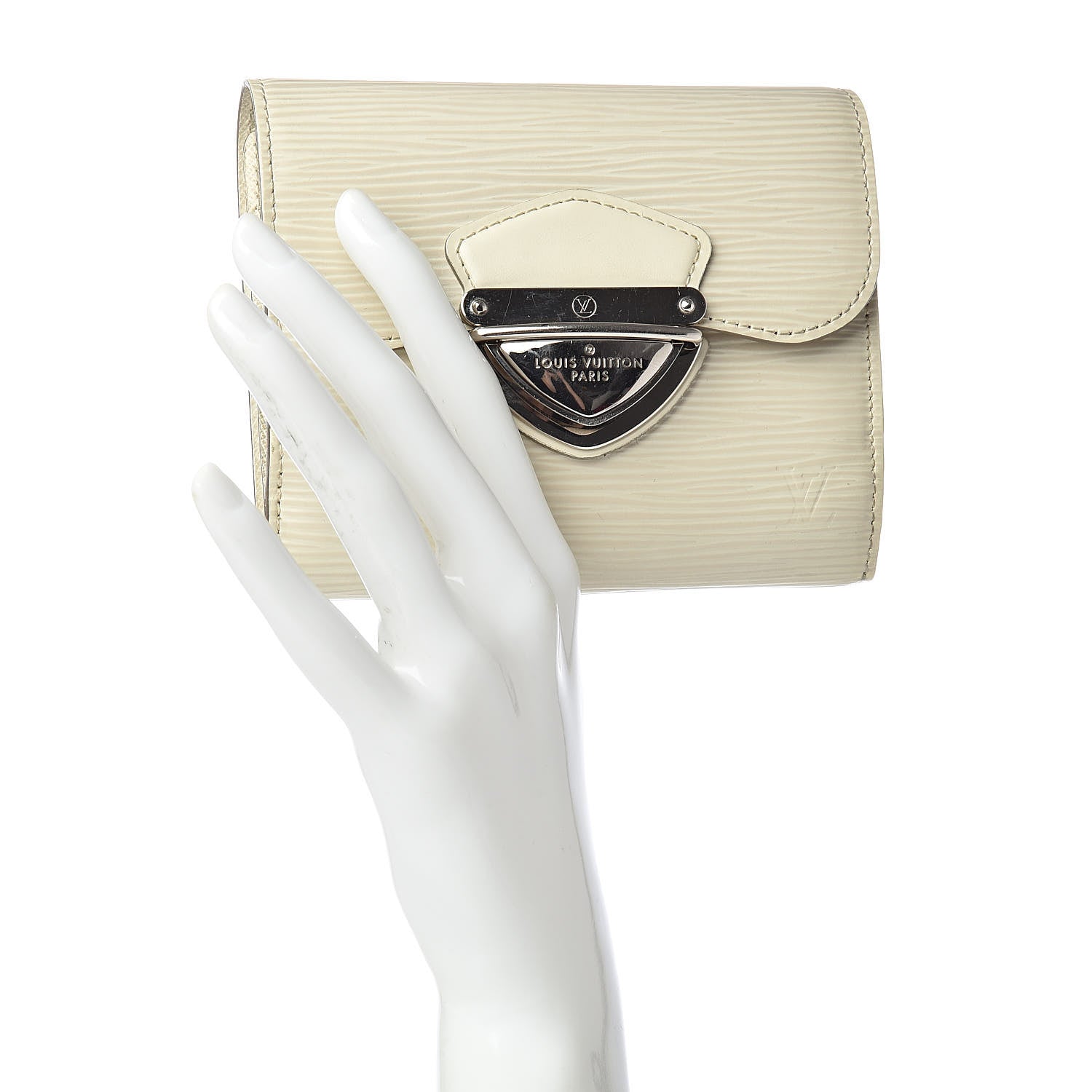 Louis Vuitton Epi Joey Wallet Ivory 2 of 14