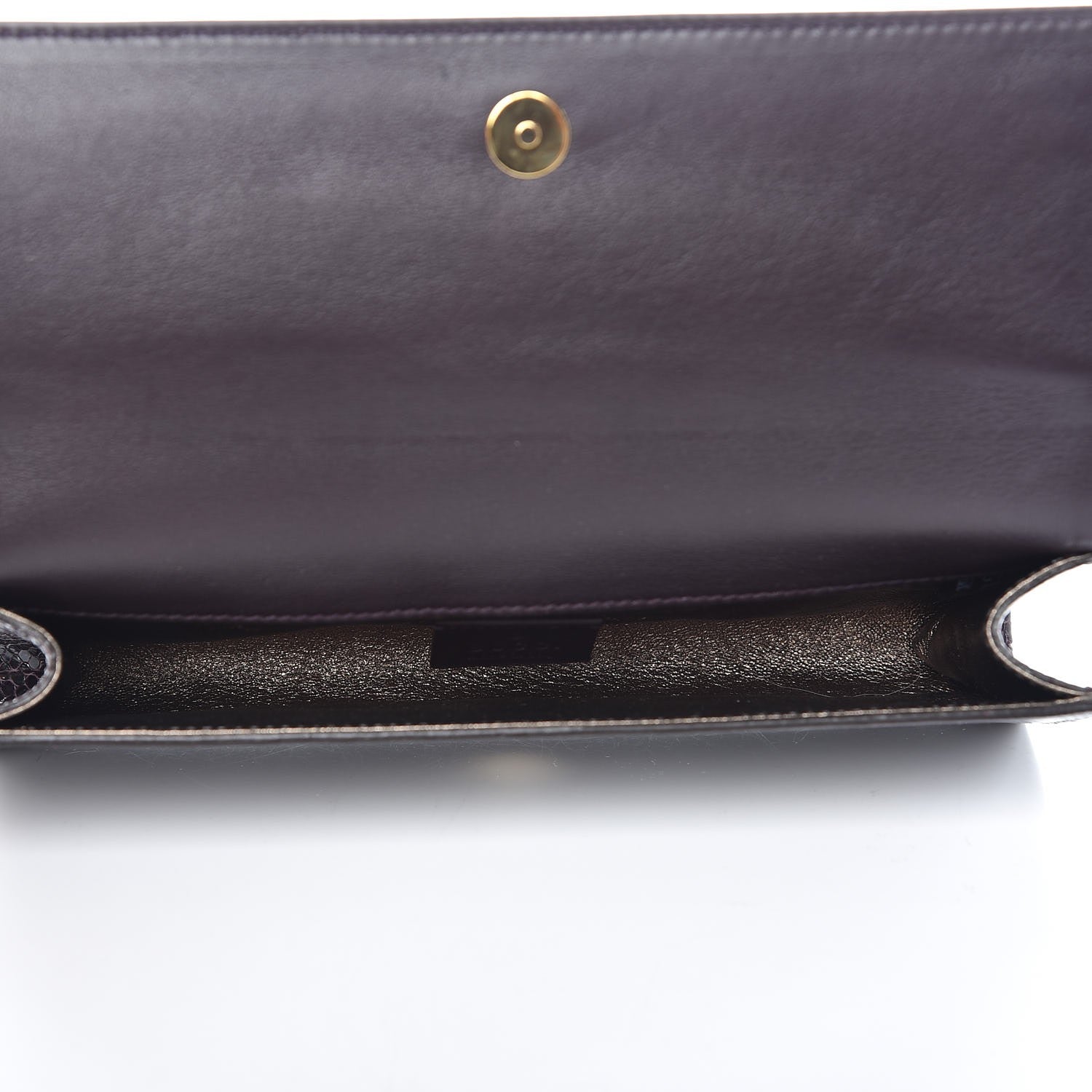 Gucci Crystal Lizard Romy Clutch Mosto 5 of 8
