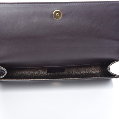 Gucci Crystal Lizard Romy Clutch Mosto 5 of 8
