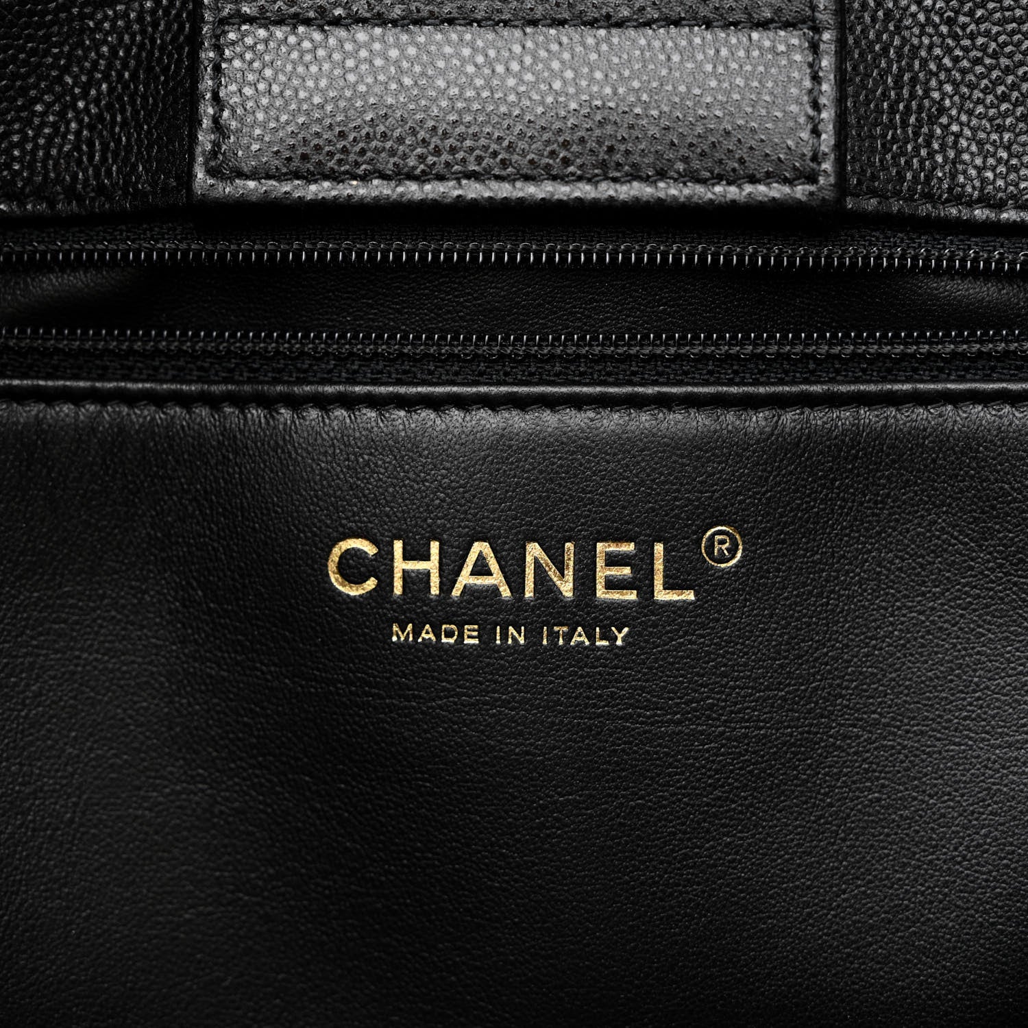 Chanel Caviar Quilted Large Shopping Tote Black 6 of 11