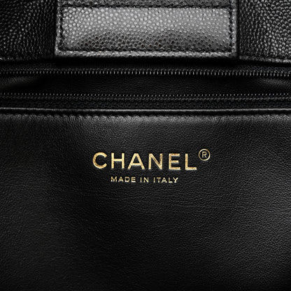 Chanel Caviar Quilted Large Shopping Tote Black 6 of 11