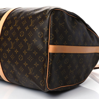 Louis Vuitton Monogram Keepall Bandouliere 60 10 of 10