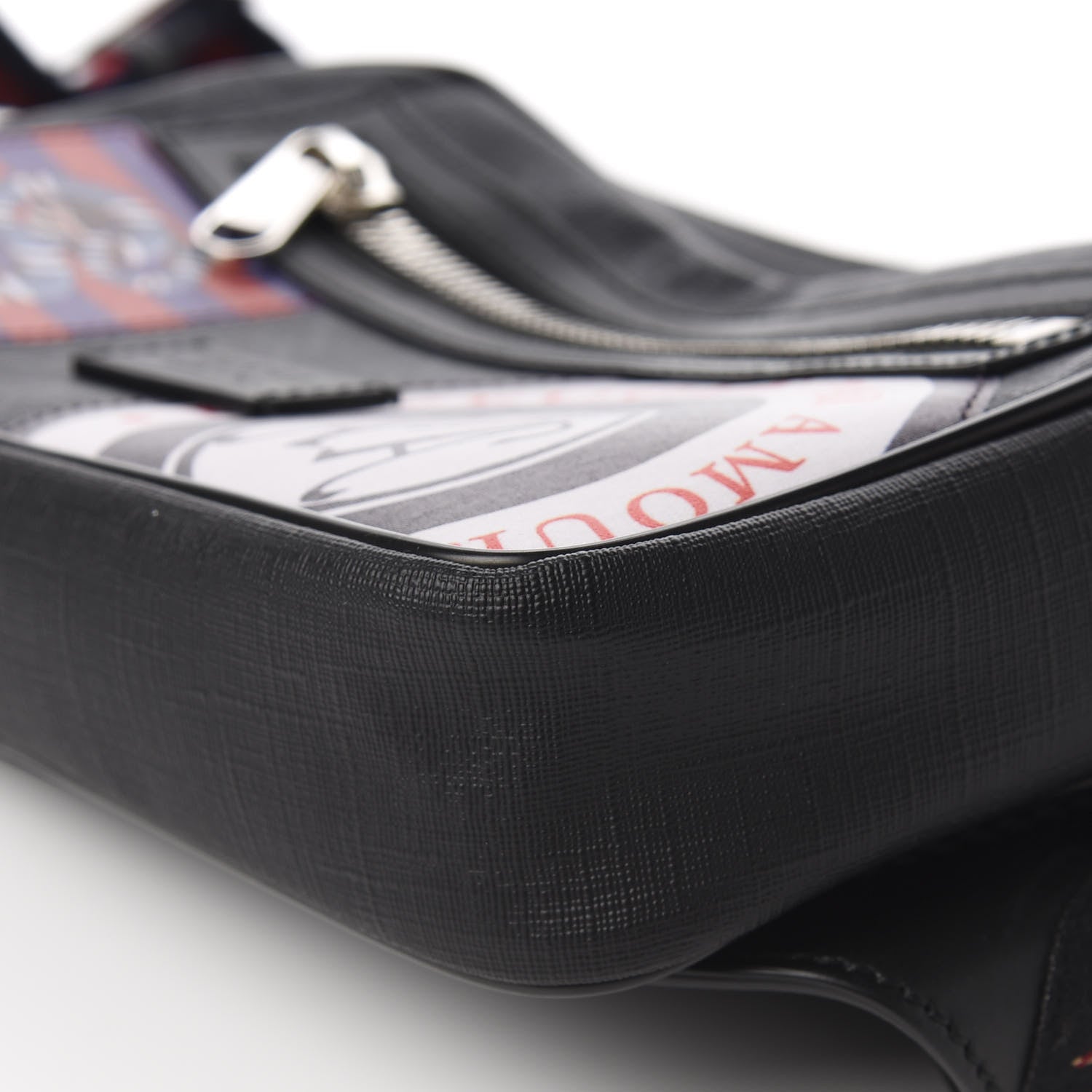 Gucci GG Supreme Monogram Night Courrier Belt Bag Black Multicolor 6 of 8