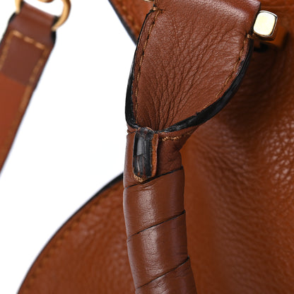 Chloe Calfskin Large Marcie Satchel Tan 13 of 13