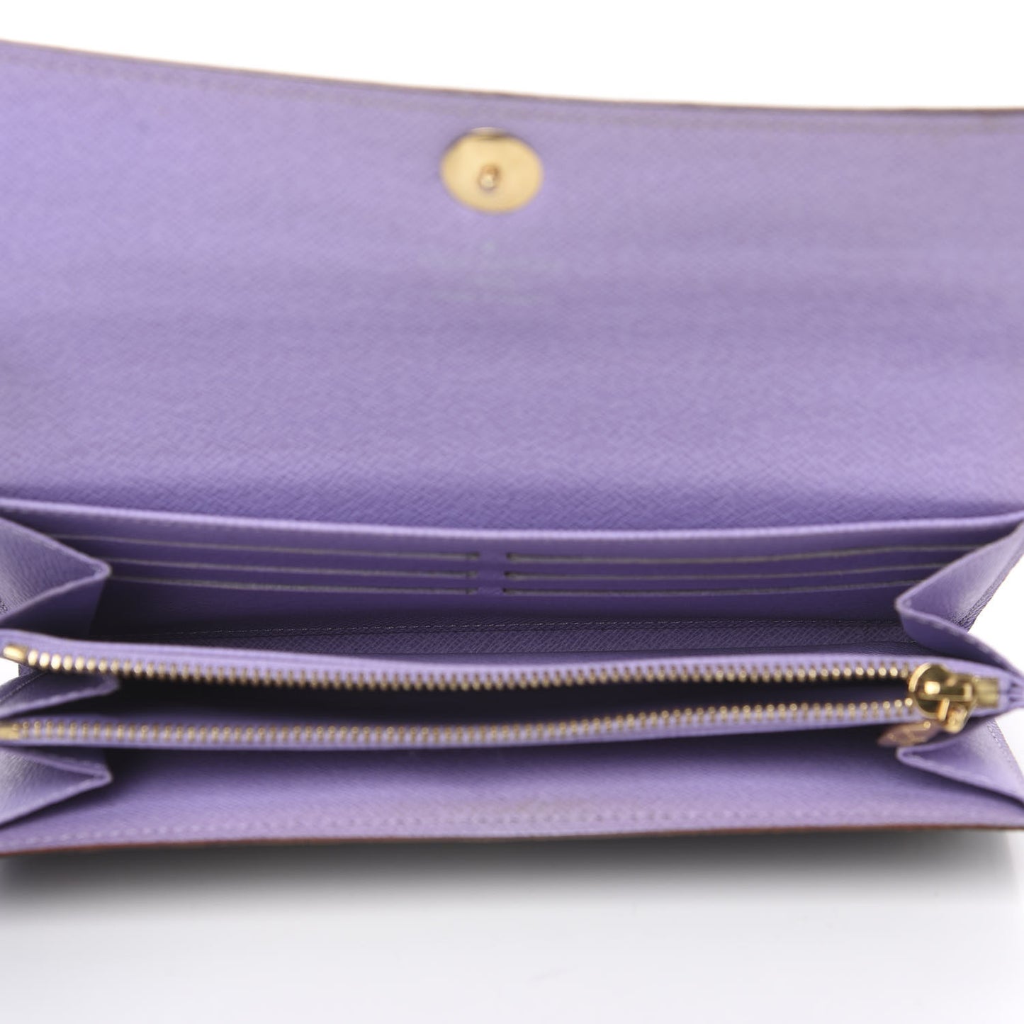 Monogram Multicolor Sarah Wallet Black Violet