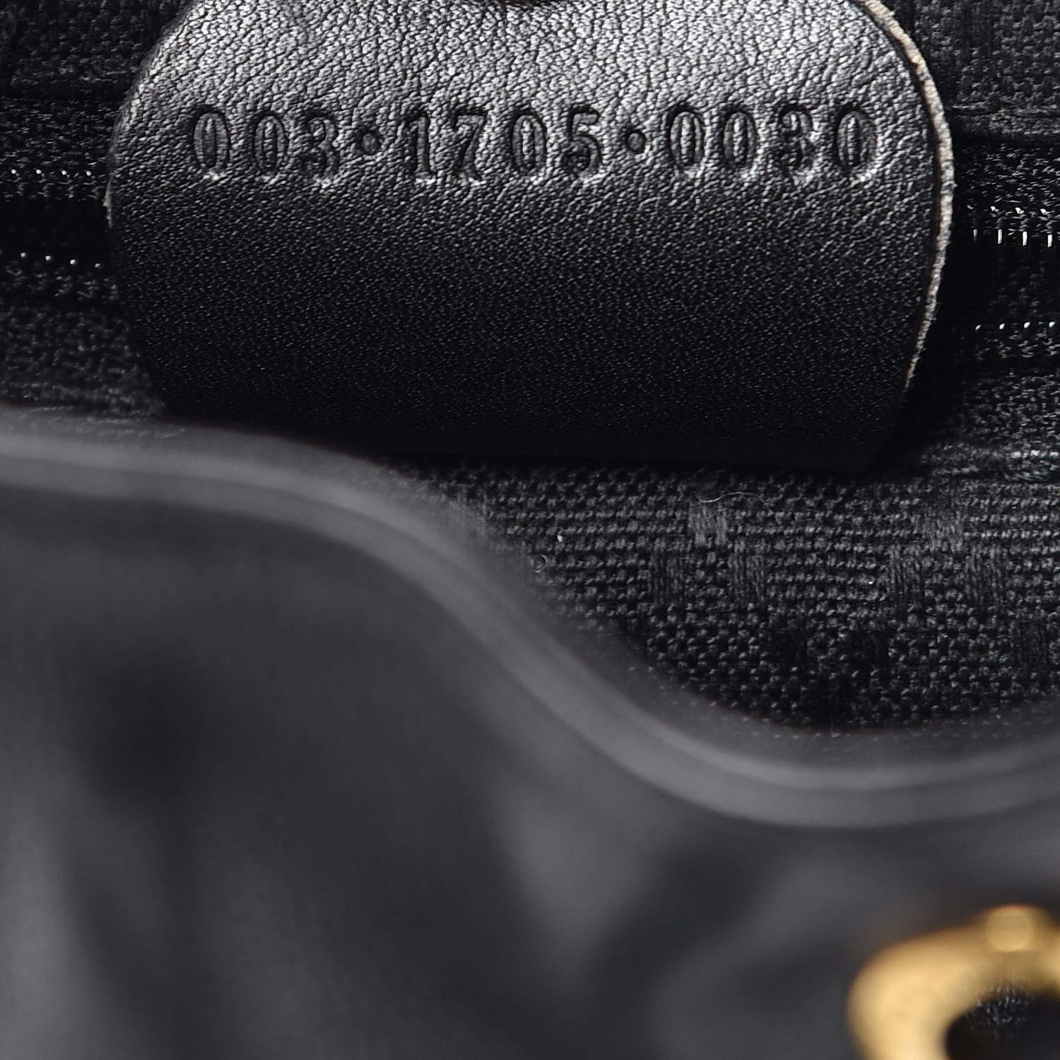 Gucci Calfskin Bamboo Backpack Black 7 of 14