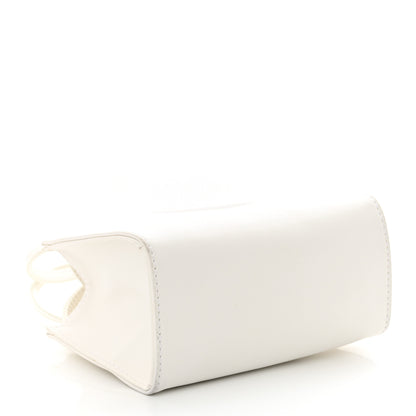 Telfar Vegan Leather Small Shopping Bag White 4 of 12