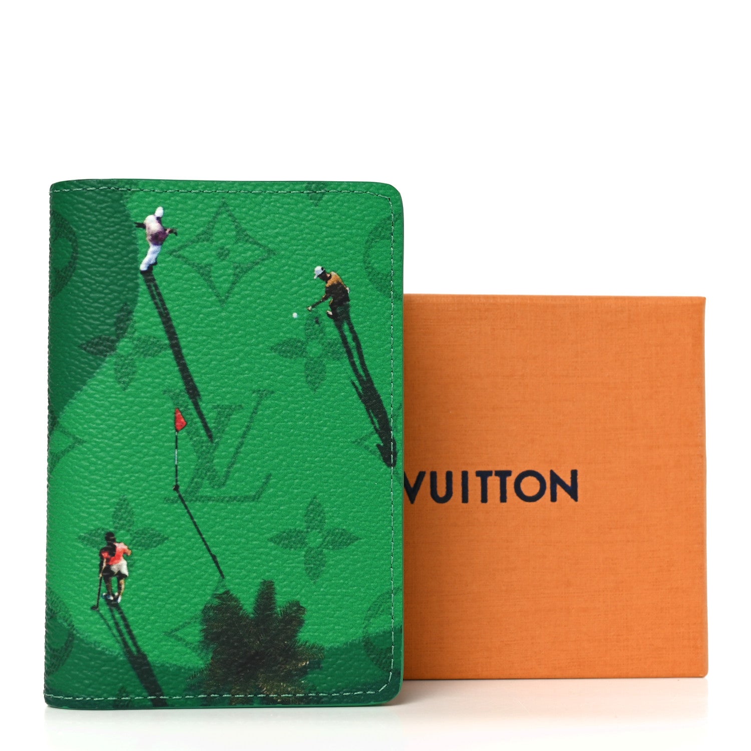 Louis Vuitton Monogram Sports Pocket Organizer Golf Green 7 of 7