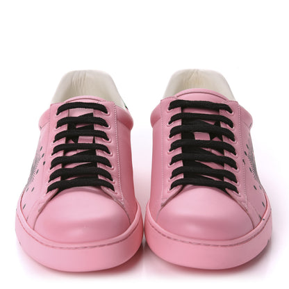Gucci Calfskin Star Eye Mens Ace Sneakers 7 Pink 2 of 9