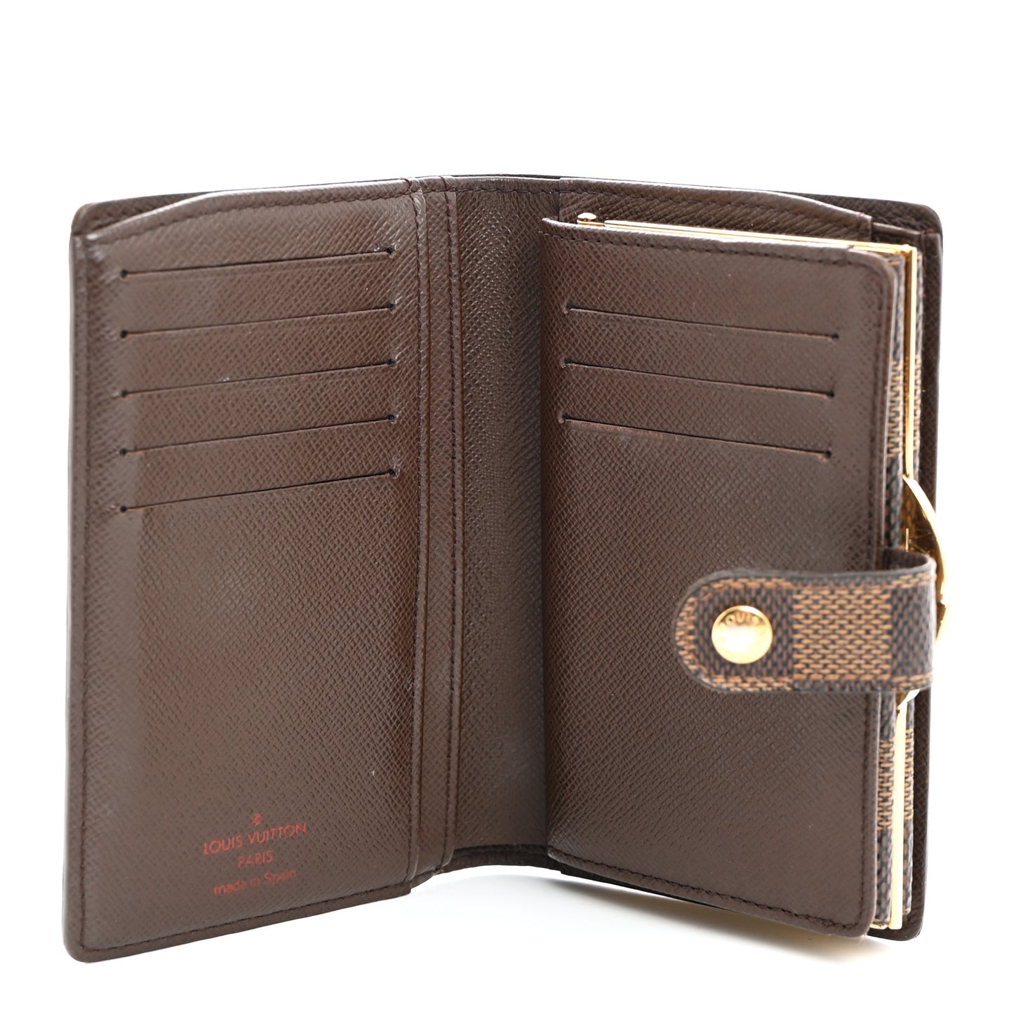 Damier Ebene French Purse Wallet