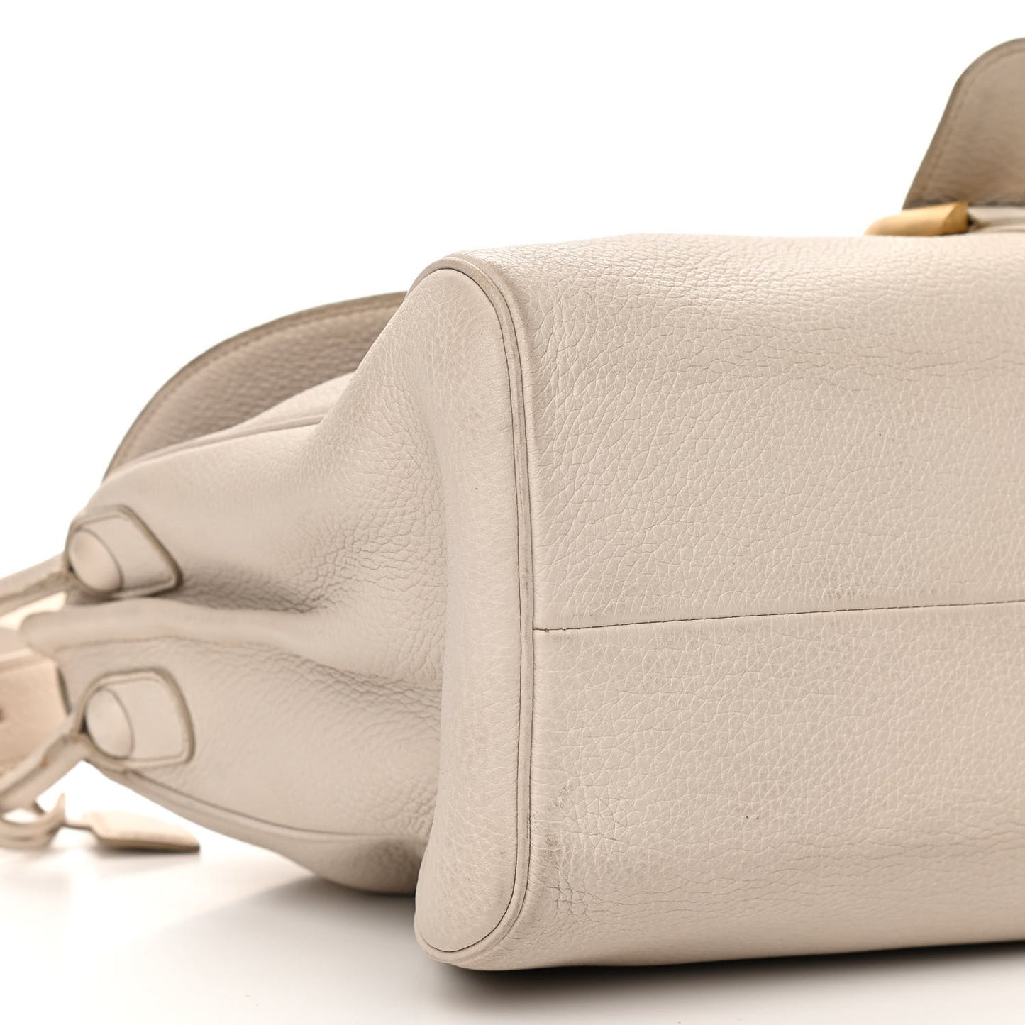 Calfskin Brillant Besace Beige