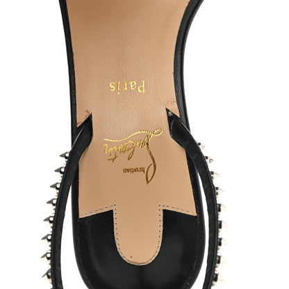 Christian Louboutin Nappa So Me 100 Sandals 37 Black 7 of 8