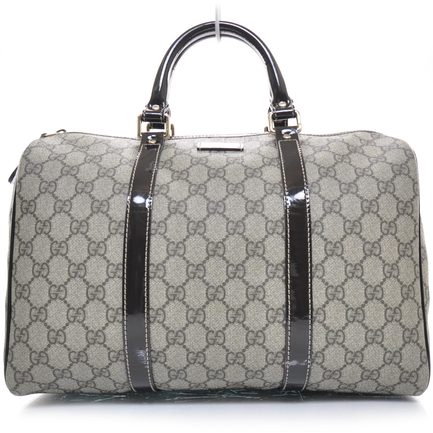 Gucci Monogram Medium Joy Boston Dark Brown 1 of 8