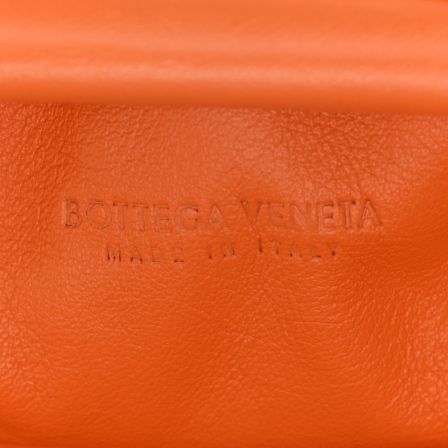 Bottega Veneta Butter Calfskin The Mini Pouch Light Orange 6 of 9