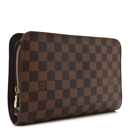 Louis Vuitton Damier Ebene Pochette Saint Louis Clutch 3 of 6